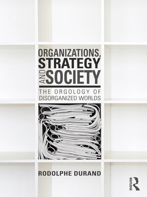 cover image of Organizations, Strategy and Society